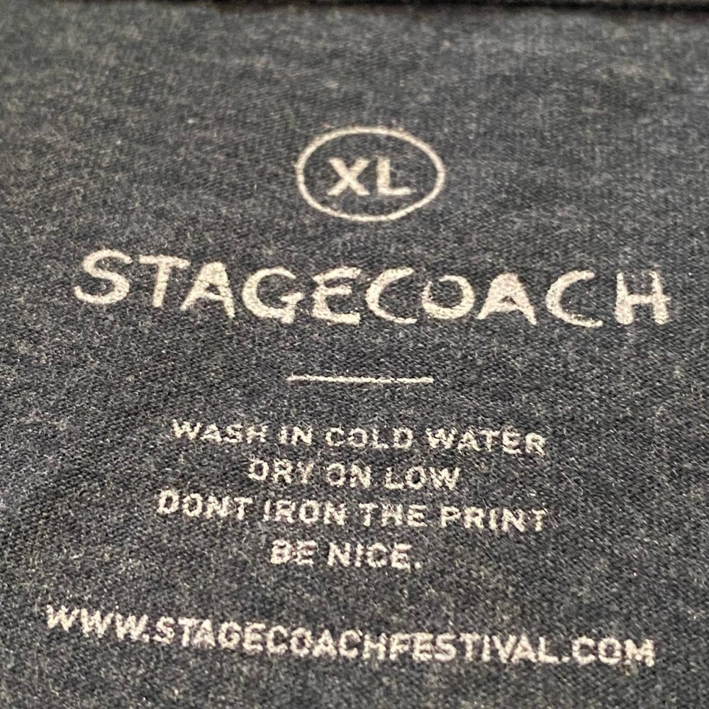 Stagecoach Country Music Festival 2017 Tshirt XL Band Lineup 10 Year Anniversary - Picture 5 of 7